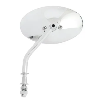 cafe 4 racer - Cateye mirror. Chrome, L&R - MCS Standard mirrors 