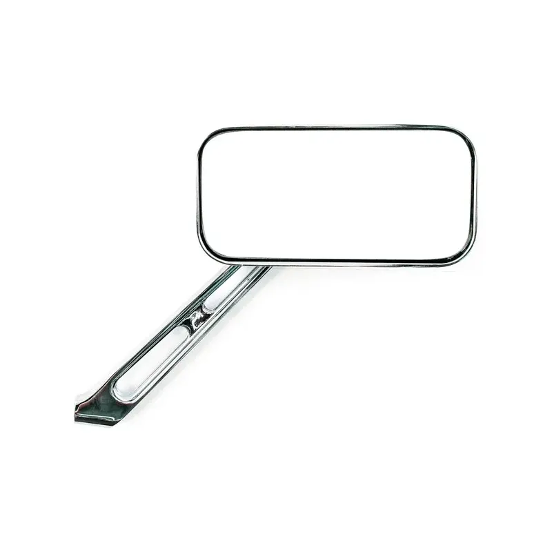 cafe 4 racer - MIRROR RECTANGULAR LONG STEM CHROME - MCS Standard mirrors 