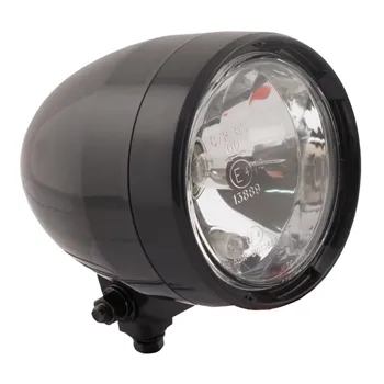 Nevada 4" stretched ABS headlamp. Black