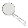 cafe 4 racer - Mini-Round aluminum mirror. Chrome, short stem, L&R - MCS Standard mirrors 