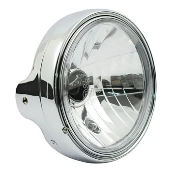 cafe 4 racer - 7" LTD STYLE HEADLAMP - MCS Headlights side mount 