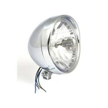 cafe 4 racer - CRUISER 6-1/2" HEADLAMP - MCS Headlights bottom mount 