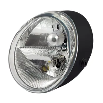 cafe 4 racer - Headlamp assembly, V-Rod UNI and for 02-10 VRSCA V-Rod models - MCS Headlights side mount 