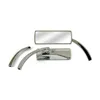cafe 4 racer - Custom Rectangular mirror. Chrome - MCS Standard mirrors 
