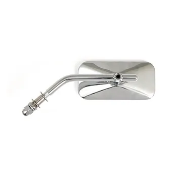 cafe 4 racer - Box mirror. Chrome - MCS Standard mirrors 