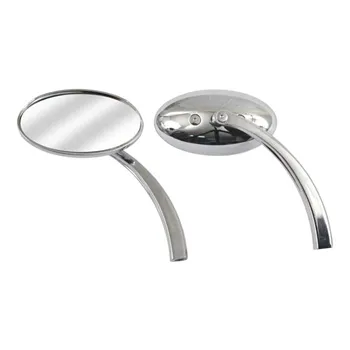 cafe 4 racer - Thor mirror, left or right. Chrome - MCS Standard mirrors 