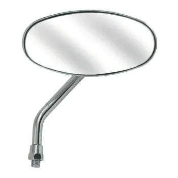 cafe 4 racer - NESS SCOOP CHROME MIRROR, LEFT - ARLEN NESS Standard mirrors 