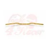 cafe 4 racer - ABM Streetbar handlebar aluminium, type 0230, gold - ABM Standard handlebars 4054783013210