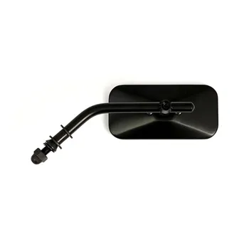 cafe 4 racer - Box mirror. Black - MCS Standard mirrors 