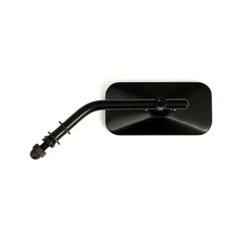 cafe 4 racer - Box mirror. Black - MCS Standard mirrors 