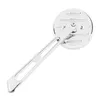 cafe 4 racer - Mini-Round aluminum mirror. Chrome, long stem, L&R - MCS Standard mirrors 