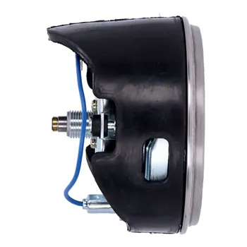 cafe 4 racer - FL speedometer, 62-67 electra face, black/silver. 2:1 MPH - MCS Analog speedometers 