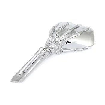 cafe 4 racer - Skeleton mirror set, full chrome - MCS Standard mirrors 