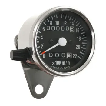cafe 4 racer - Universal Speedometer black -  Analog speedometers 4054783045358