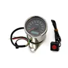 cafe 4 racer - Stoker, electronic speedometer. 60mm. Black face - MCS Analog speedometers 