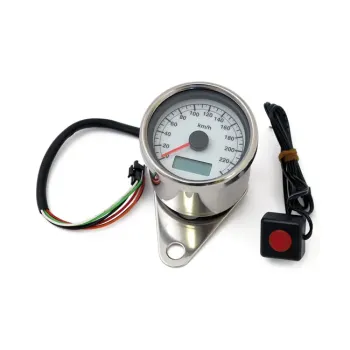 cafe 4 racer - MINI TACHOMETER, 2:1 RATIO - MCS Analog speedometers 