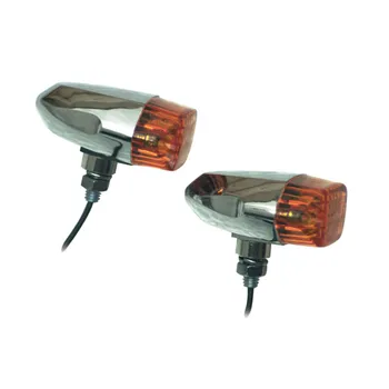 cafe 4 racer - Bantam, turn signals. Chrome - MCS Standard indicators 