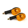 cafe 4 racer - Barcelona, turn signals. Black. Large - MCS Standard indicators 