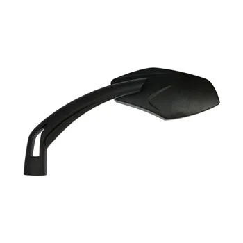 cafe 4 racer - Luca mirror set, 10mm. Black, blue tinted glass - MCS Standard mirrors 