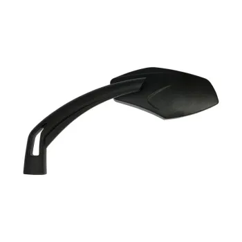 cafe 4 racer - Luca mirror set, 10mm. Black, blue tinted glass - MCS Standard mirrors 
