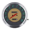 cafe 4 racer - FL speedometer, 48-61 face, green. 2:1 MPH - MCS Analog speedometers 