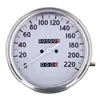 FL speedometer, 36-40 face, White. 1:1 KMH