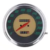 cafe 4 racer - FL speedometer, 48-61 face, green. 2:1 KMH - MCS Analog speedometers 