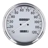 cafe 4 racer - FL speedometer, 36-40 face, White. 2.24:1 MPH - MCS Analog speedometers 