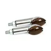 Cateye mini turn signals 40mm stem, chrome with dark lens