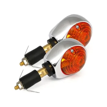 cafe 4 racer - Bolt-on Turn Signal m-Blaze Pin čierny (Ľavá alebo Pravá) - Motogadget Smerovky do riadidiel 4054783191345
