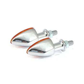 cafe 4 racer - Milano, halogen turn signals. Chrome - MCS Standard indicators 
