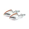 cafe 4 racer - Milano, halogen turn signals. Chrome - MCS Standard indicators 