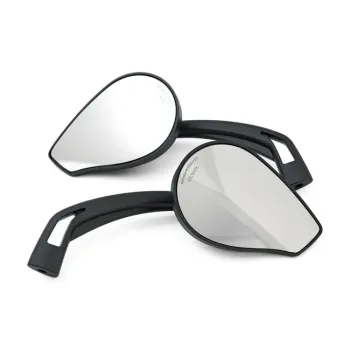 cafe 4 racer - DaBoss mirror set. Black - MCS Standard mirrors 
