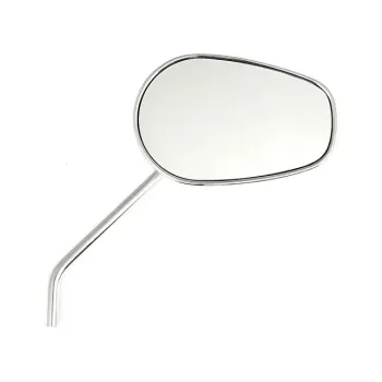 cafe 4 racer - H-D style mirror set. Chrome - MCS Standard mirrors 