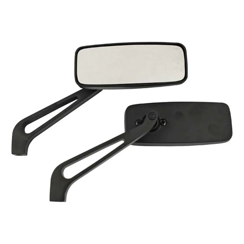 cafe 4 racer - STREET-RAGE MIRROR SET, BLACK - MCS Standard mirrors 