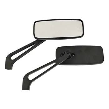 cafe 4 racer - STREET-RAGE MIRROR SET, BLACK - MCS Standard mirrors 