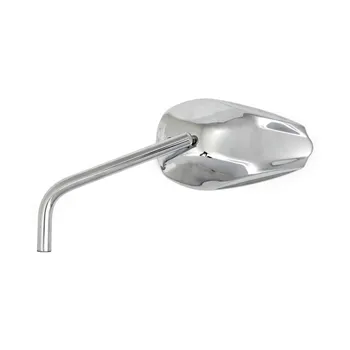 cafe 4 racer - Streamline mirror set. Chrome - MCS Standard mirrors 