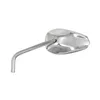 cafe 4 racer - Streamline mirror set. Chrome - MCS Standard mirrors 