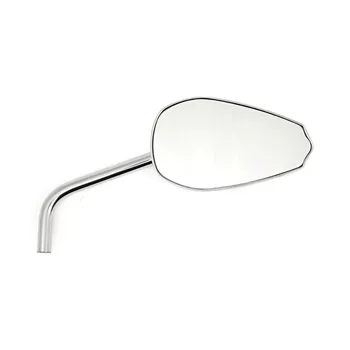 cafe 4 racer - Streamline mirror set. Chrome - MCS Standard mirrors 