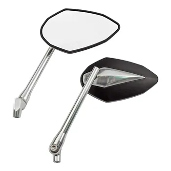 Sada zrcadel Double Deuce. Černá/černá hlava