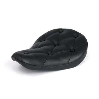 cafe 4 racer - Fitzz, sólo sedadlo. Čierna / nity. Malý. Hrúbka 4cm - MCS Bobber Solo Sedadlá 