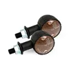 cafe 4 racer - Arizona, halogen turn signals. Black. 20mm stem - MCS Standard indicators 