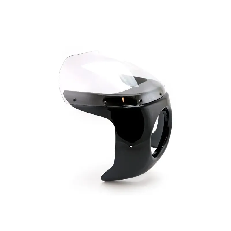 cafe 4 racer - Mid-size Headlamp fairing for side-mount 7" headlamps - MCS Front Headlamp Masks 