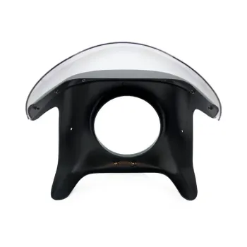 cafe 4 racer - Mid-size Headlamp fairing for side-mount 7" headlamps - MCS Front Headlamp Masks 