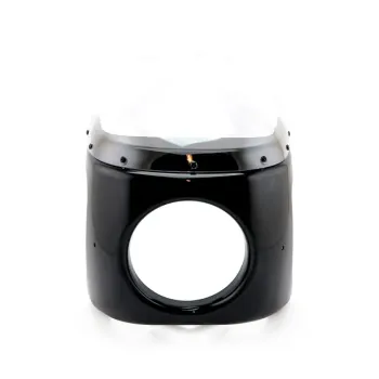 cafe 4 racer - Mid-size Headlamp fairing for side-mount 7" headlamps - MCS Front Headlamp Masks 