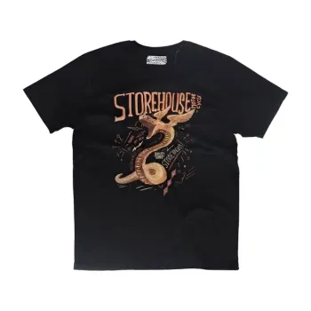 cafe 4 racer - MCS Snakebite tričko čierne - MCS Tričká 
