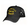 cafe 4 racer - MCS Service Trucker cap black denim - MCS Caps 
