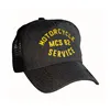 cafe 4 racer - MCS Service Trucker cap black denim - MCS Caps 