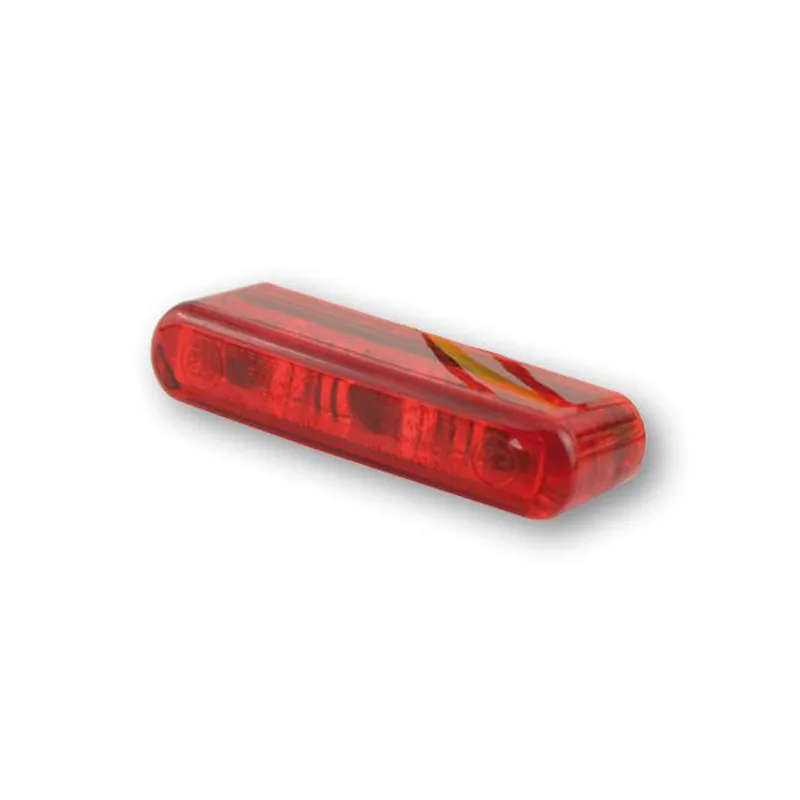 cafe 4 racer - SMD recessed taillight module Shorty 2 Pro ECE, red lens - MCS LED Rear lights 