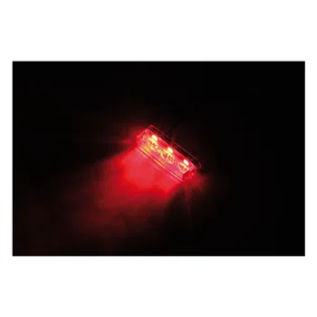 cafe 4 racer - SMD recessed taillight module Shorty 2 Pro ECE, red lens - MCS LED Rear lights 